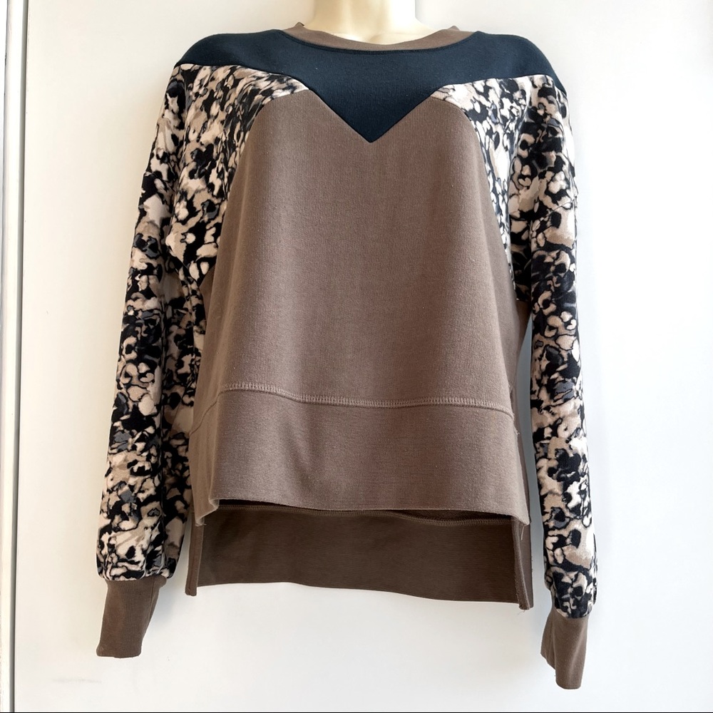 Sweaty Betty “ Balham” Color Block Sweatshirt